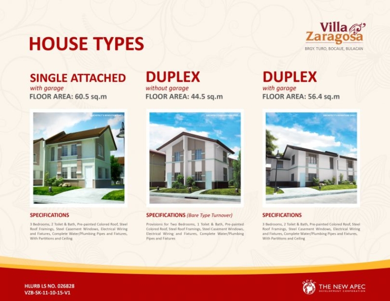 Villa Zaragosa Bocaue Bulacan Bulacanhomes (Near Philippine Arena